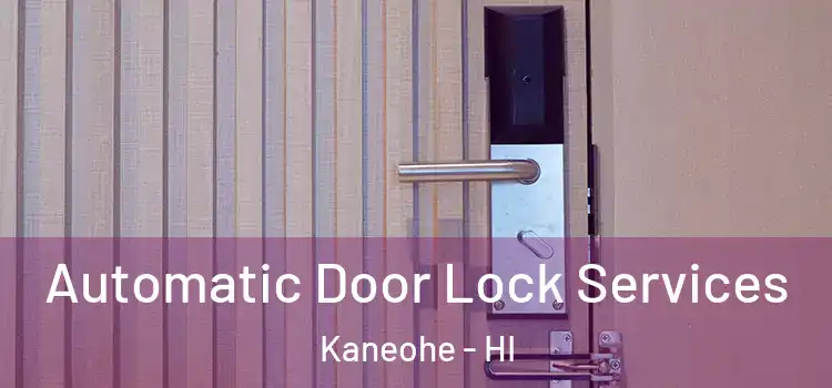 Automatic Door Lock Services Kaneohe - HI